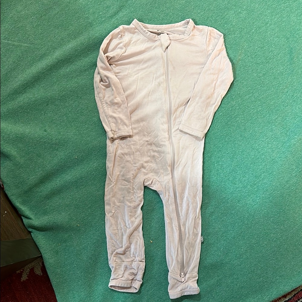 Kyte Baby Blush Zipper Romper 18-24